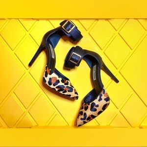 Steve Madden Leopard Platform Heels